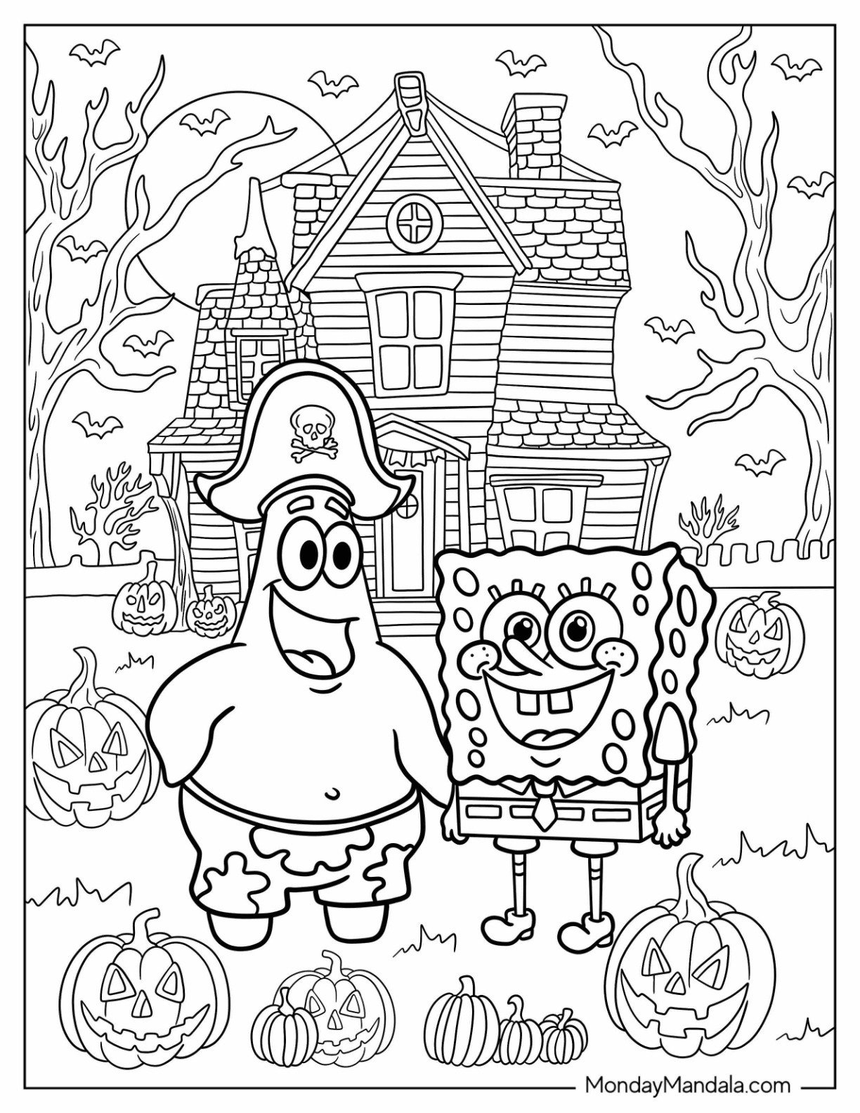 58 Spongebob Coloring Pages (Free Pdf Printables) throughout Spongebob Squarepants Coloring Pages Free Printable