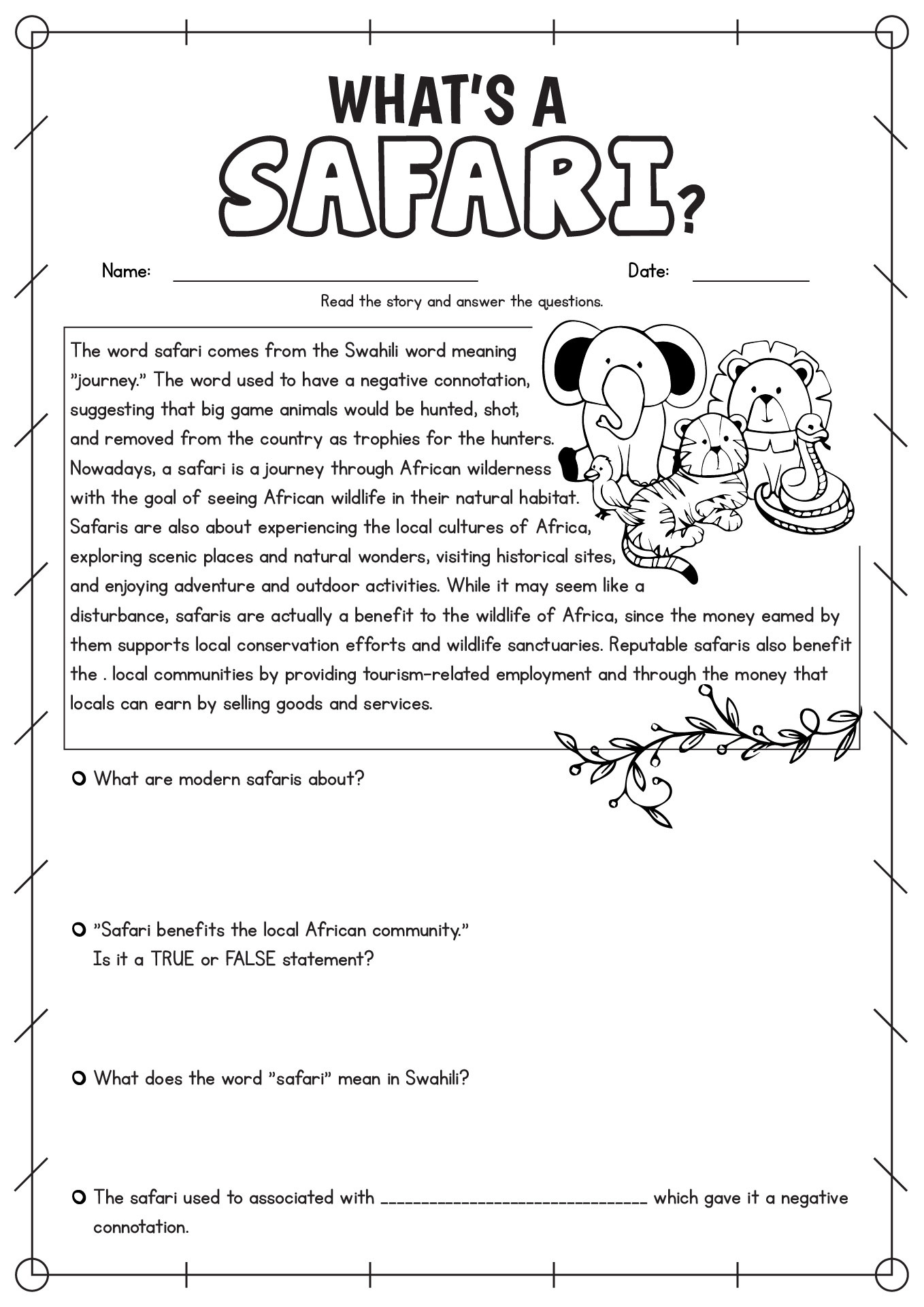 5Th Grade Reading Comprehension Worksheets - Worksheets Library pertaining to Free Printable Reading Worksheets For 5Th Grade