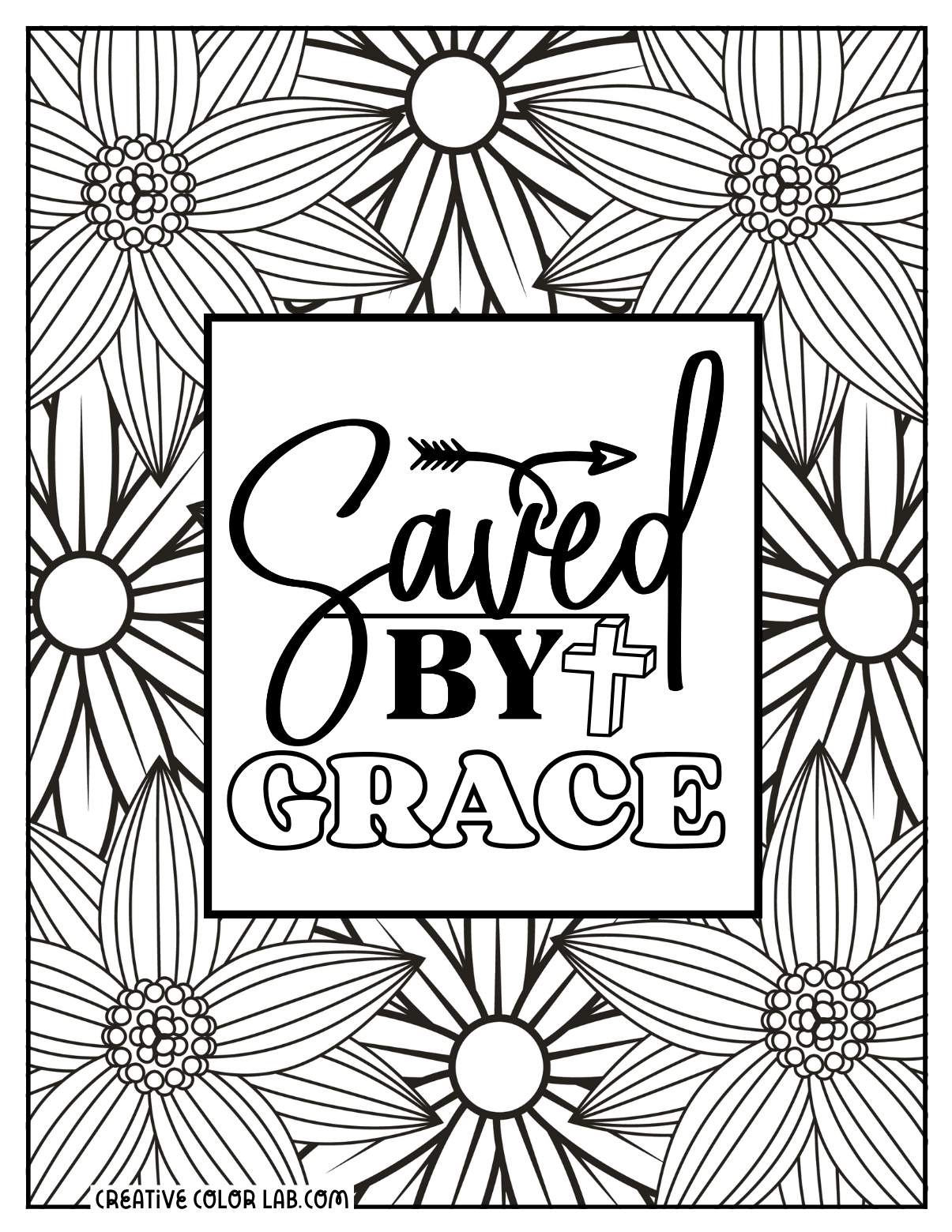 61 Bible Verse Coloring Pages | Free Printable Christian Quotes intended for Free Printable Christian Coloring Pages