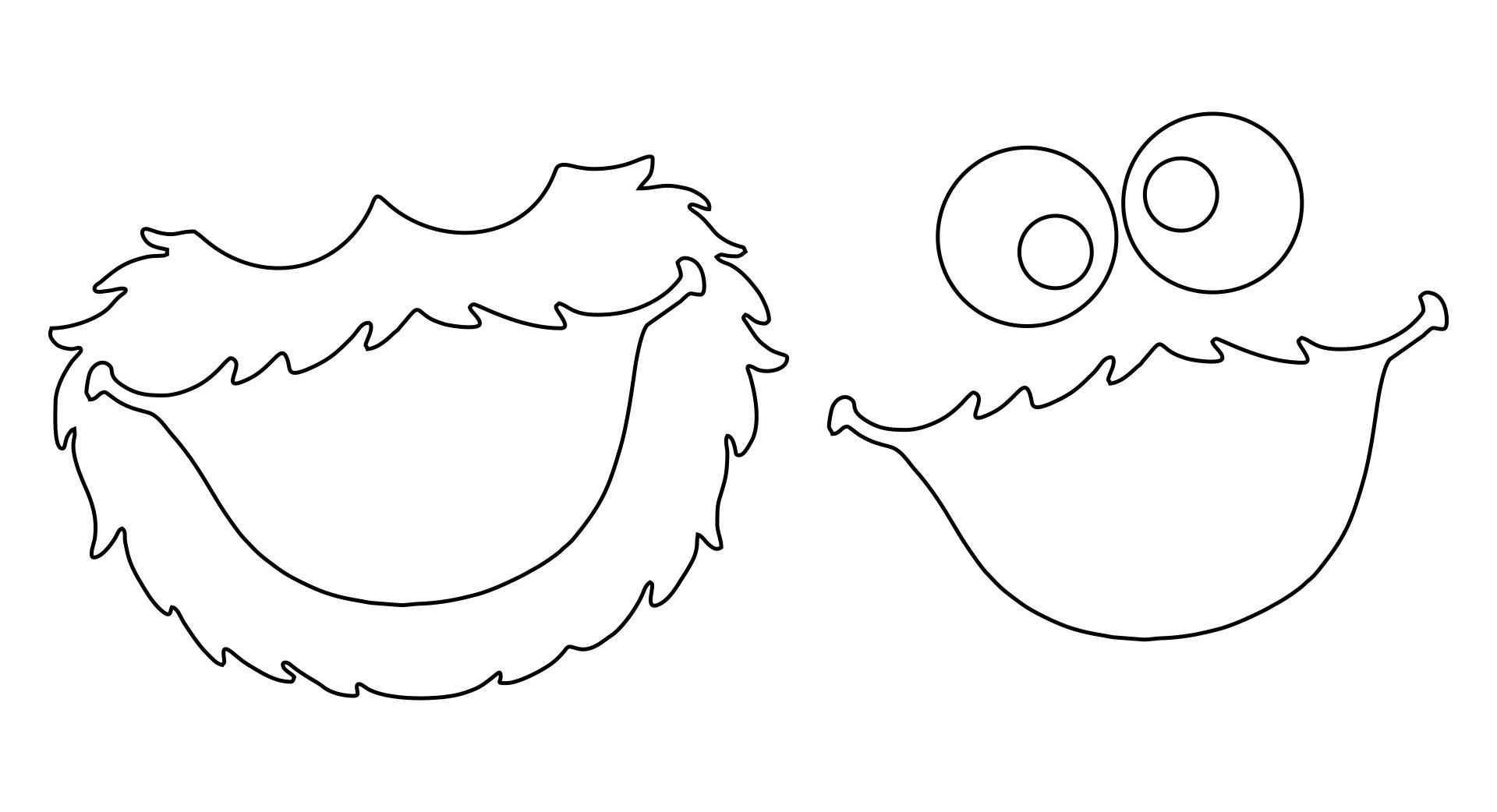 65 Krümelmonster-Ideen | Krümelmonster, Lustige Bastelideen intended for Free Printable Cookie Monster Face
