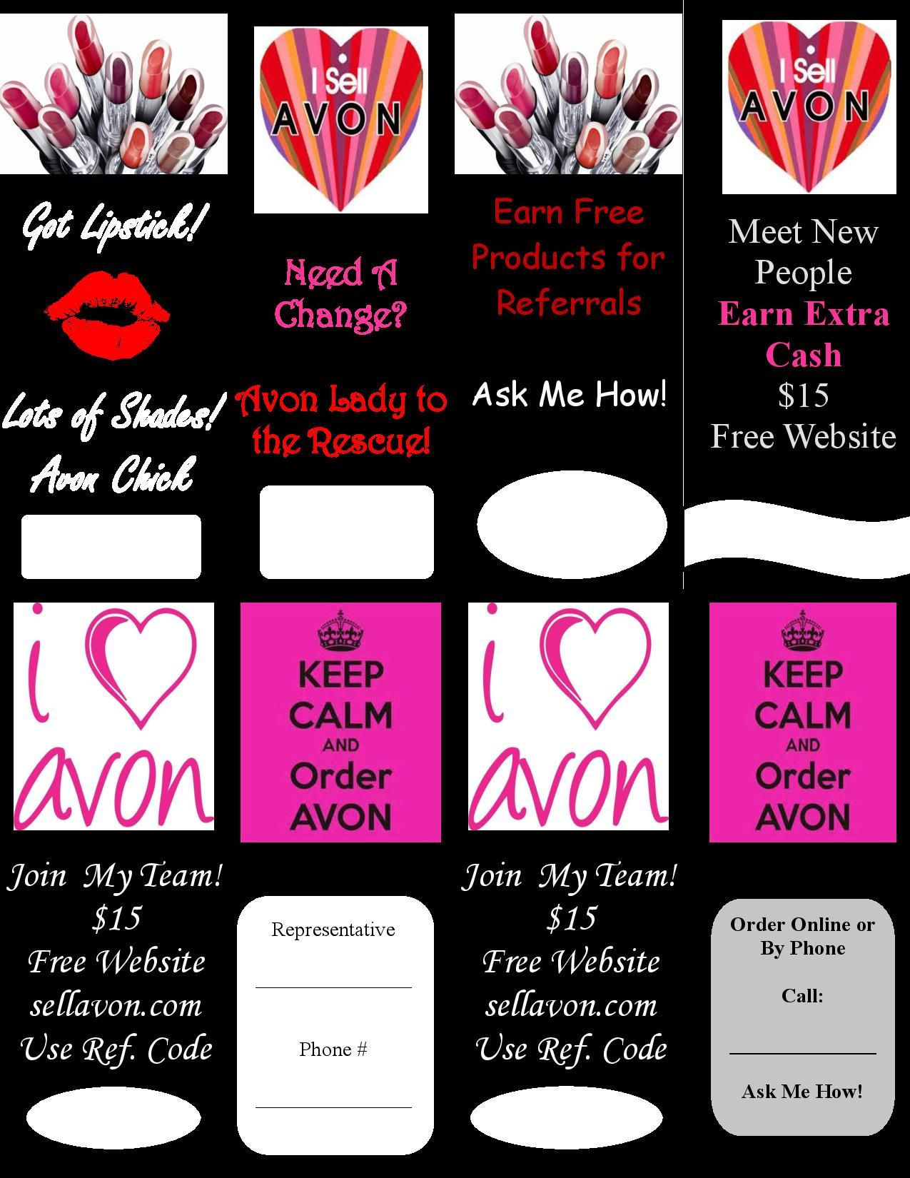 68 Avon Ideas | Avon, Avon Marketing, Avon Business with regard to Free Printable Avon Flyers
