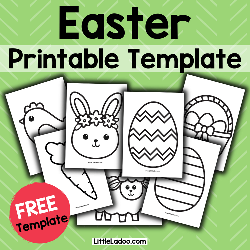 7 Free Printable Easter Templates throughout Easter Templates Free Printable