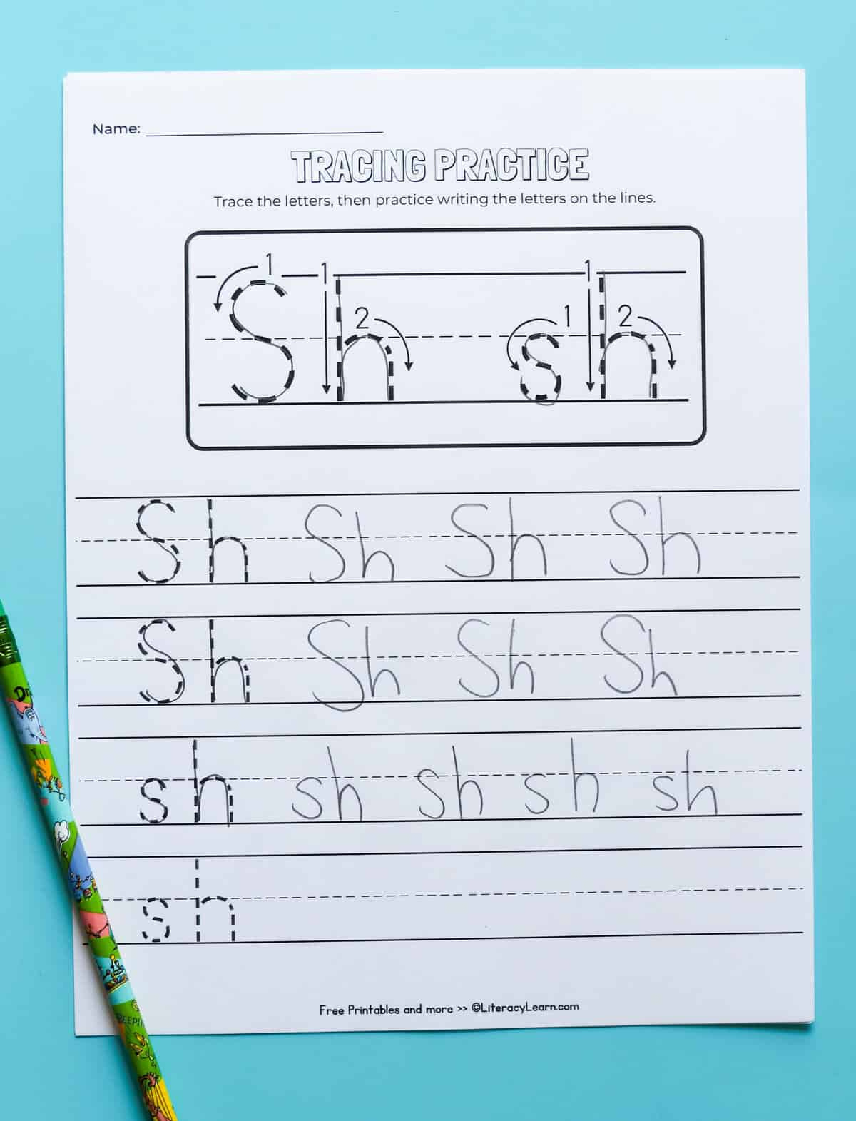 7 Sh Worksheets For Digraph Learning - Literacy Learn inside Sh Worksheets Free Printable