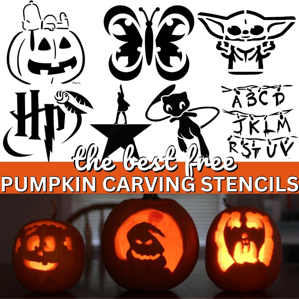 700 Free Pumpkin Carving Stencils And Printable Templates in Free Printable Pumpkin Patterns