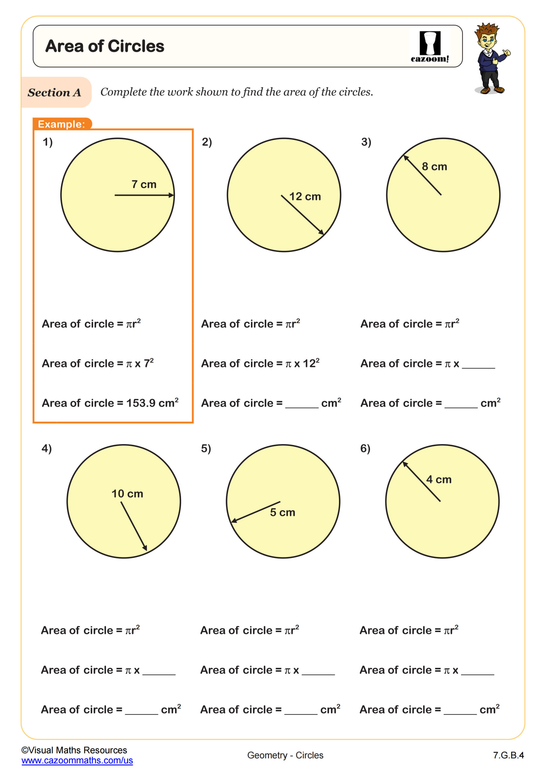 7Th Grade Math Worksheets Pdf | Printable Worksheets | Cazoom Math pertaining to 7Th Grade Math Worksheets Free Printable With Answers