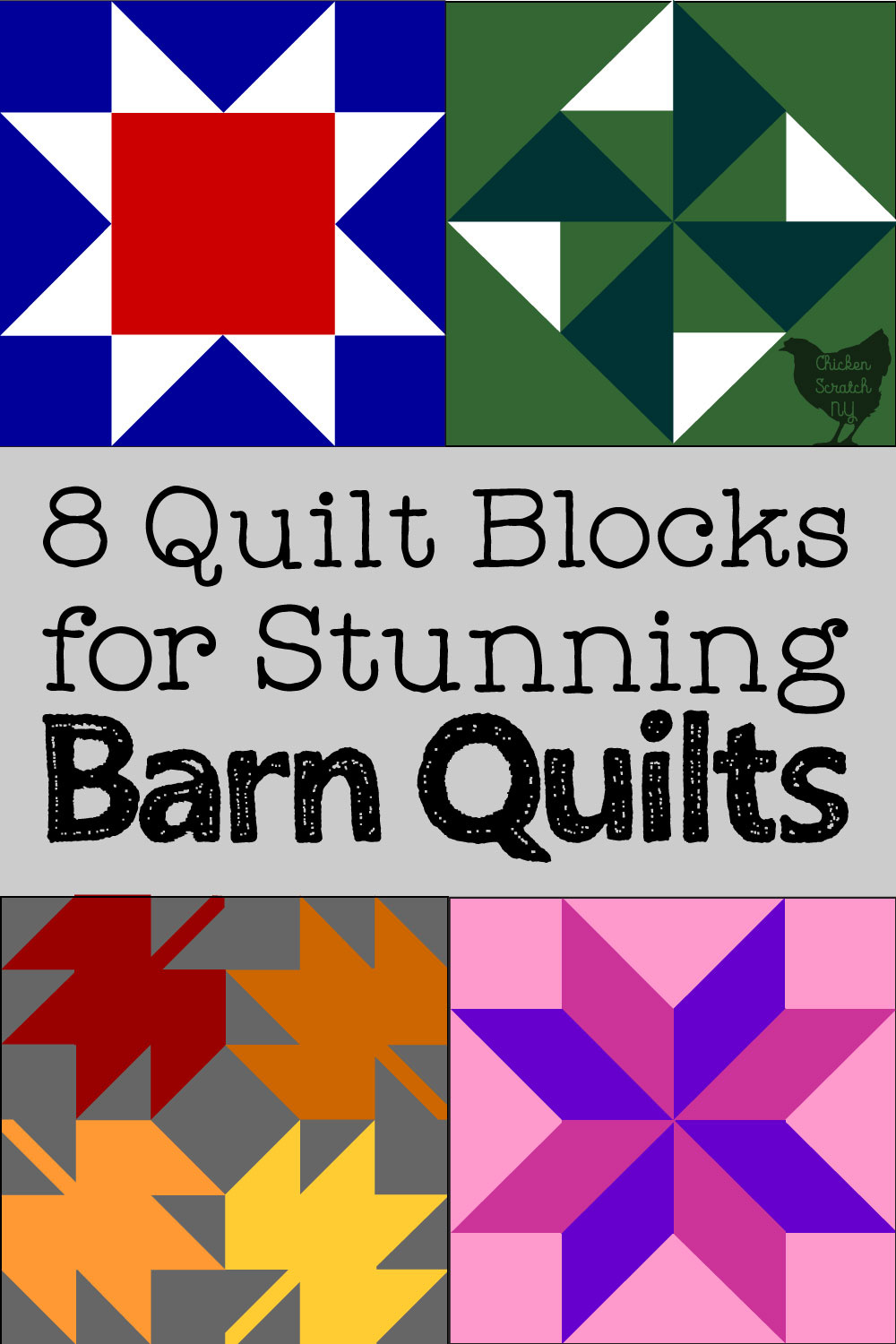 8 Beautiful Quilt Blocks For Barn Quilts [Free Printable) pertaining to Free Printable Barn Quilt Patterns