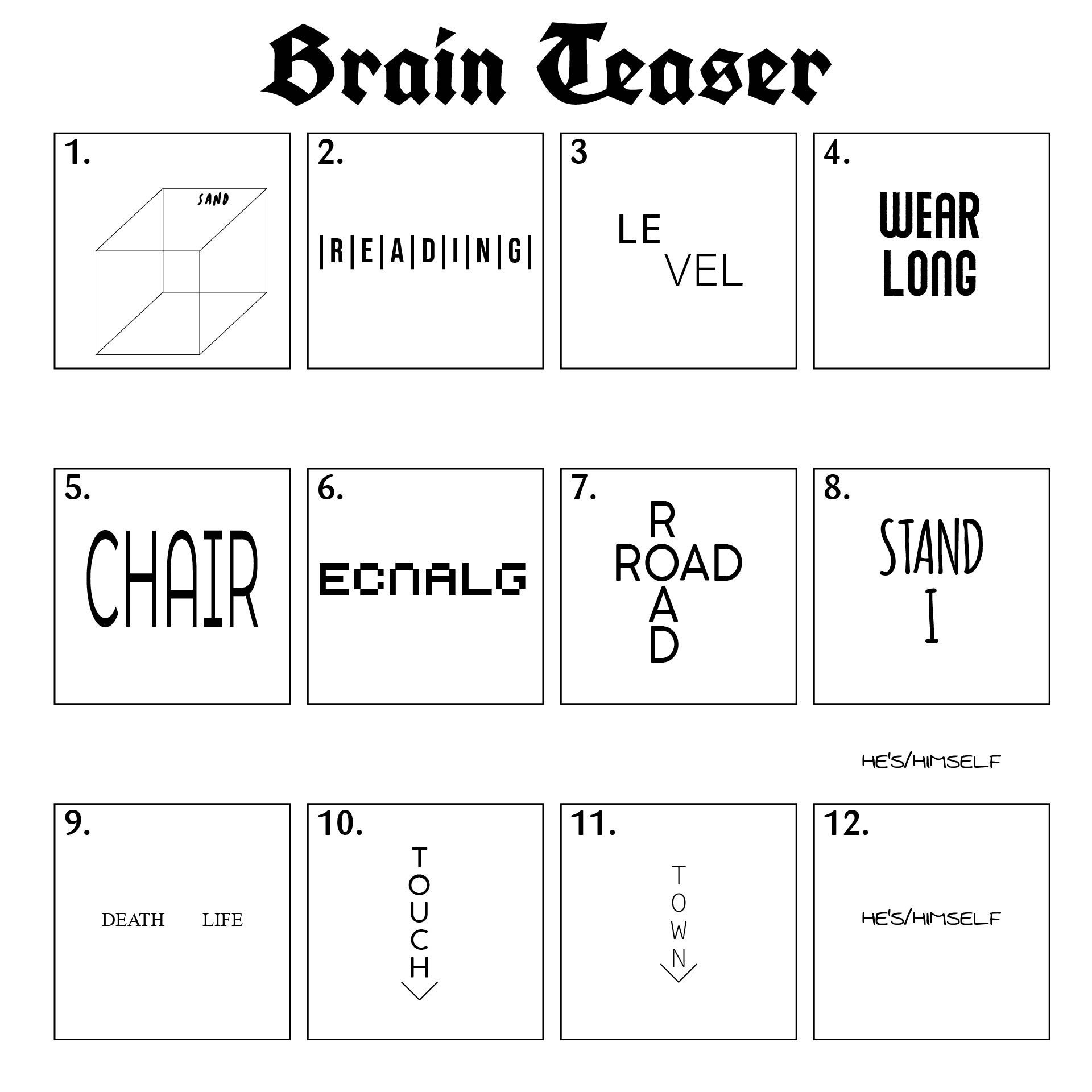 8 Brain Games Ideas | Brain Games, Brain Games For Adults for Free Printable Brain Teasers