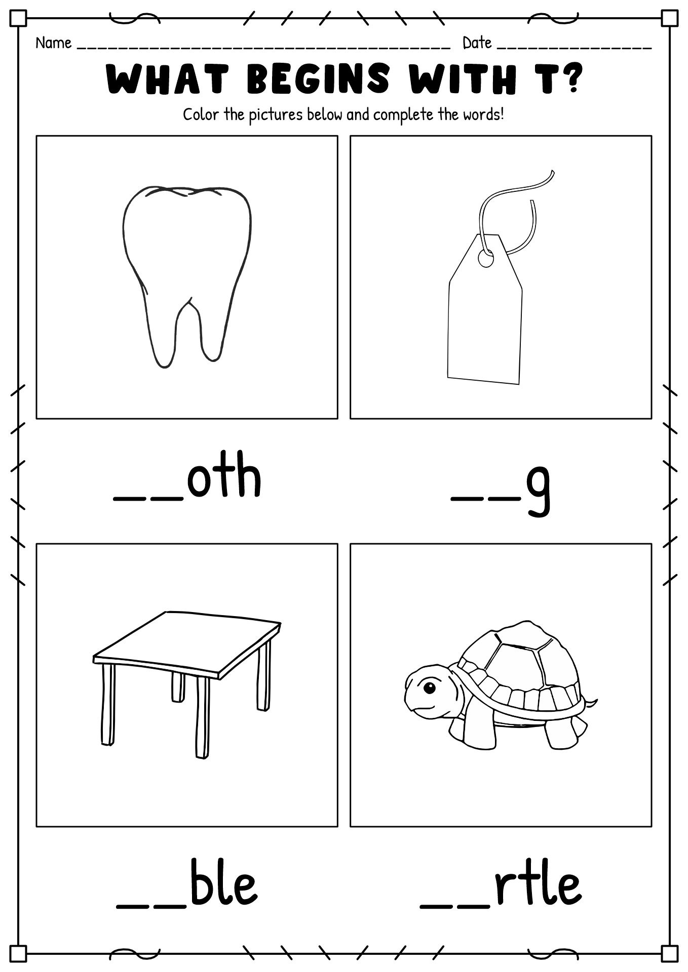 8 Kindergarten Language Arts Worksheets - Free Pdf At Worksheeto in Free Printable Language Arts Worksheets For Kindergarten