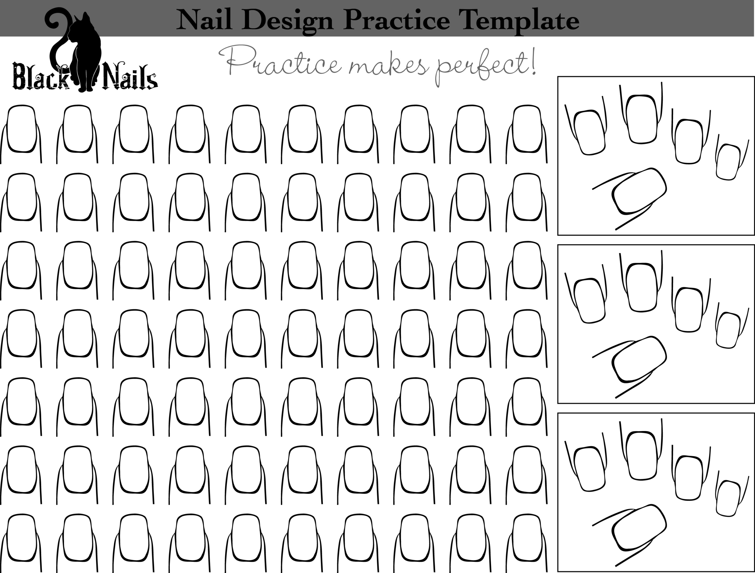 8 Printable Ideas To Save Today | Printable Nail Art, Nail Designs inside Free Printable Nail Art Designs