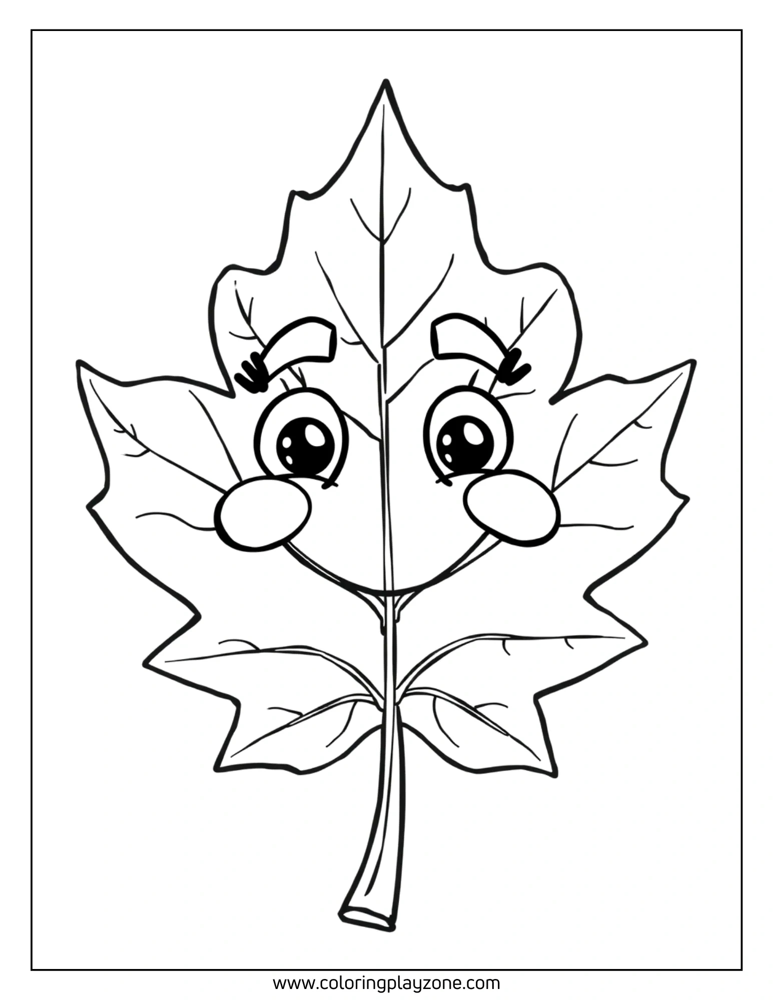 80 Free Printable Leaf Coloring Pages For All Ages in Free Printable Fall Leaves Coloring Pages