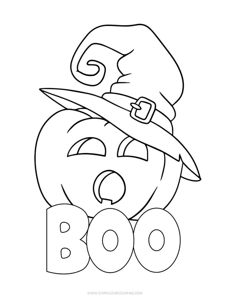 84 Free Halloween Coloring Pages (Free Pdf Printables) - Simply throughout Free Online Printable Halloween Coloring Pages