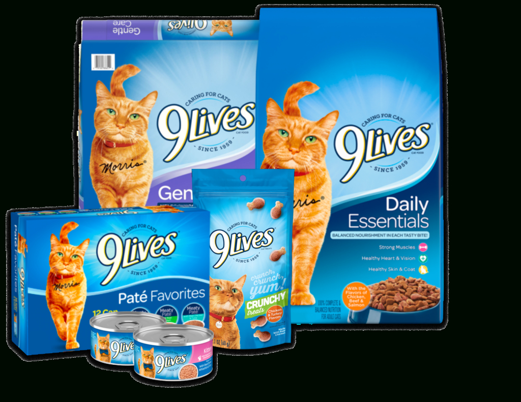 9Lives Cat Food regarding Free Printable 9 Lives Cat Food Coupons
