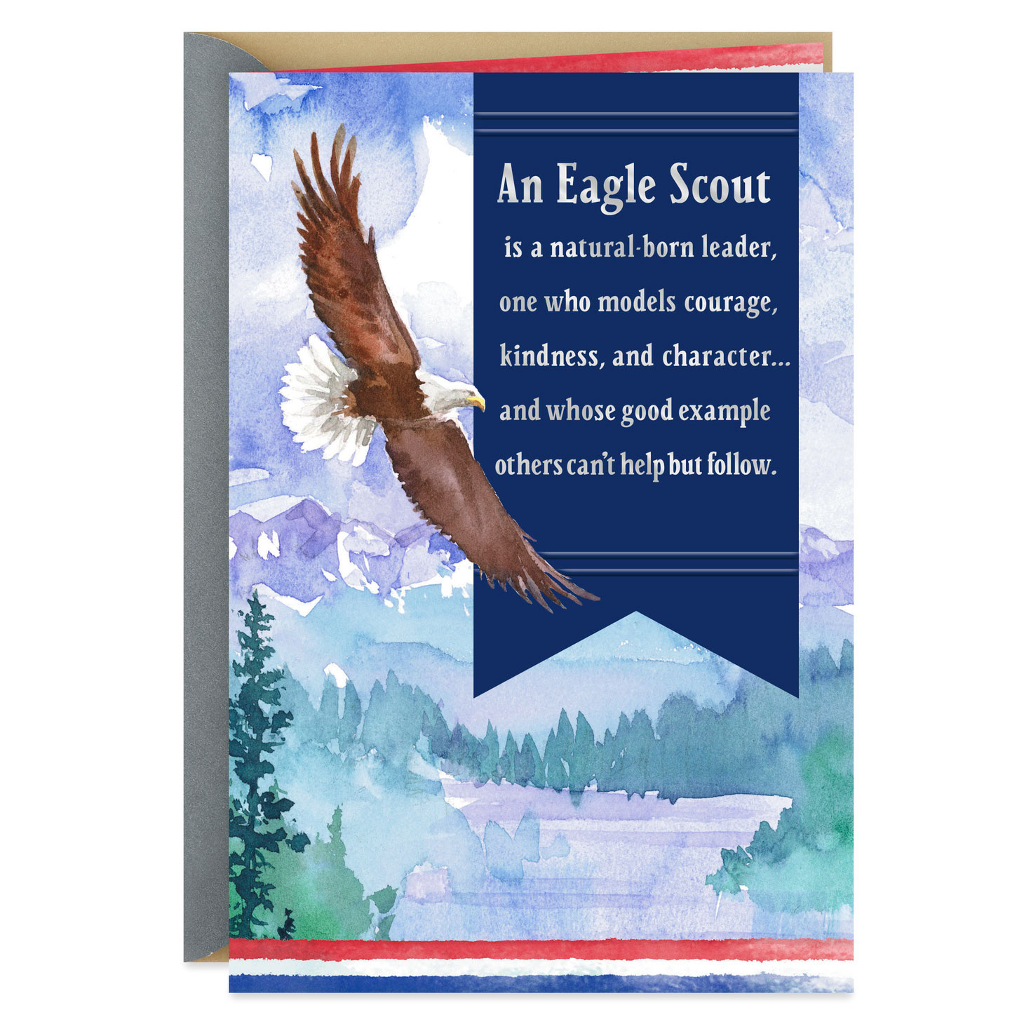 A Model Of Character Eagle Scout Congratulations Card - Greeting within Eagle Scout Cards Free Printable