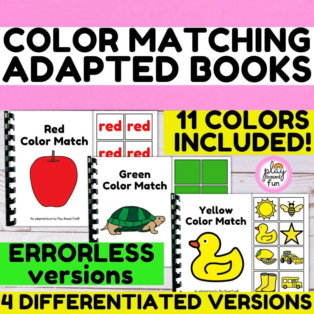 Adapted Books — Play Based Fun with regard to Free Adapted Books Printable