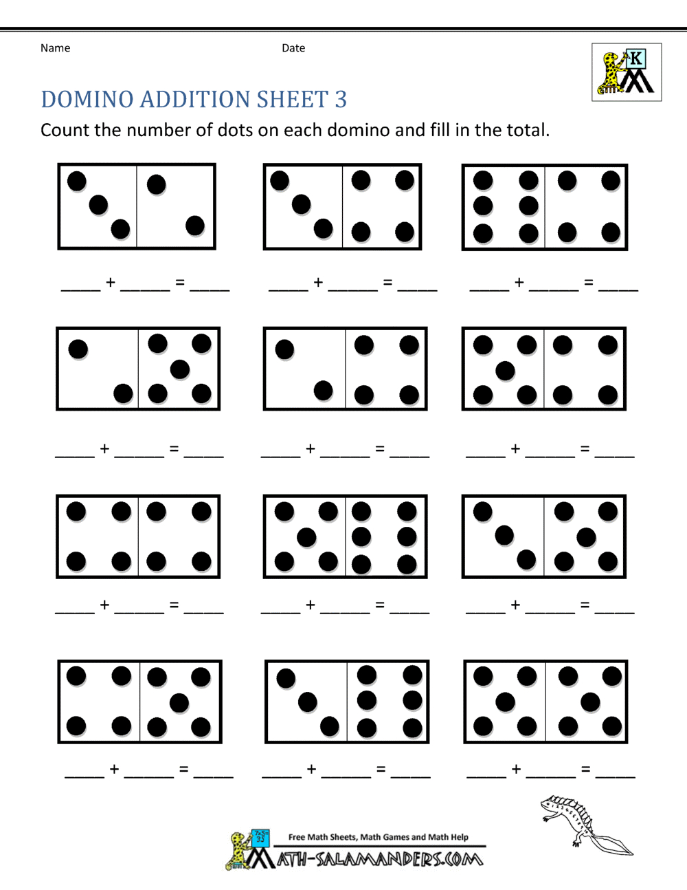 Addition Math Worksheets For Kindergarten - Worksheets Library for Free Printable Math Addition Worksheets For Kindergarten