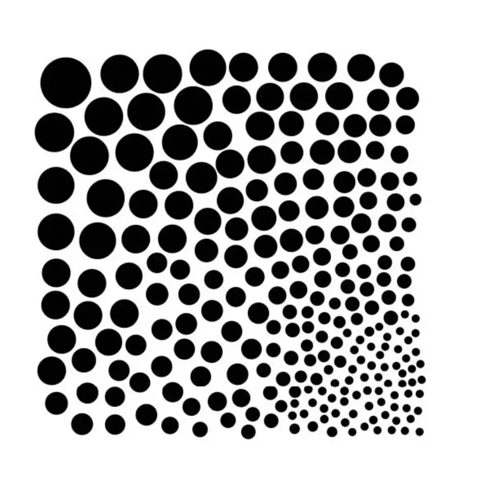 Airbrush Stencil St-Sf002-Circle-Textures-Paint-Hobby-Stencil with Free Printable Airbrush Stencils