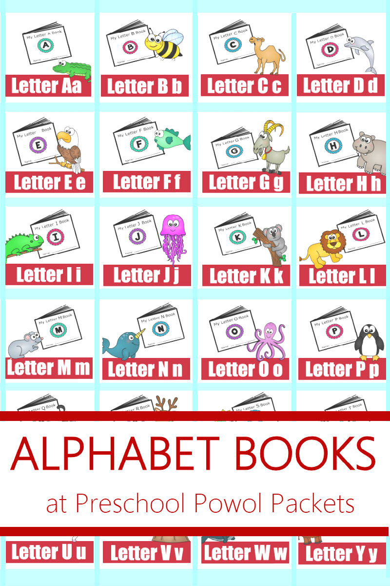 Alphabet! Free Printable Mini Books intended for Free Printable Abc Mini Books