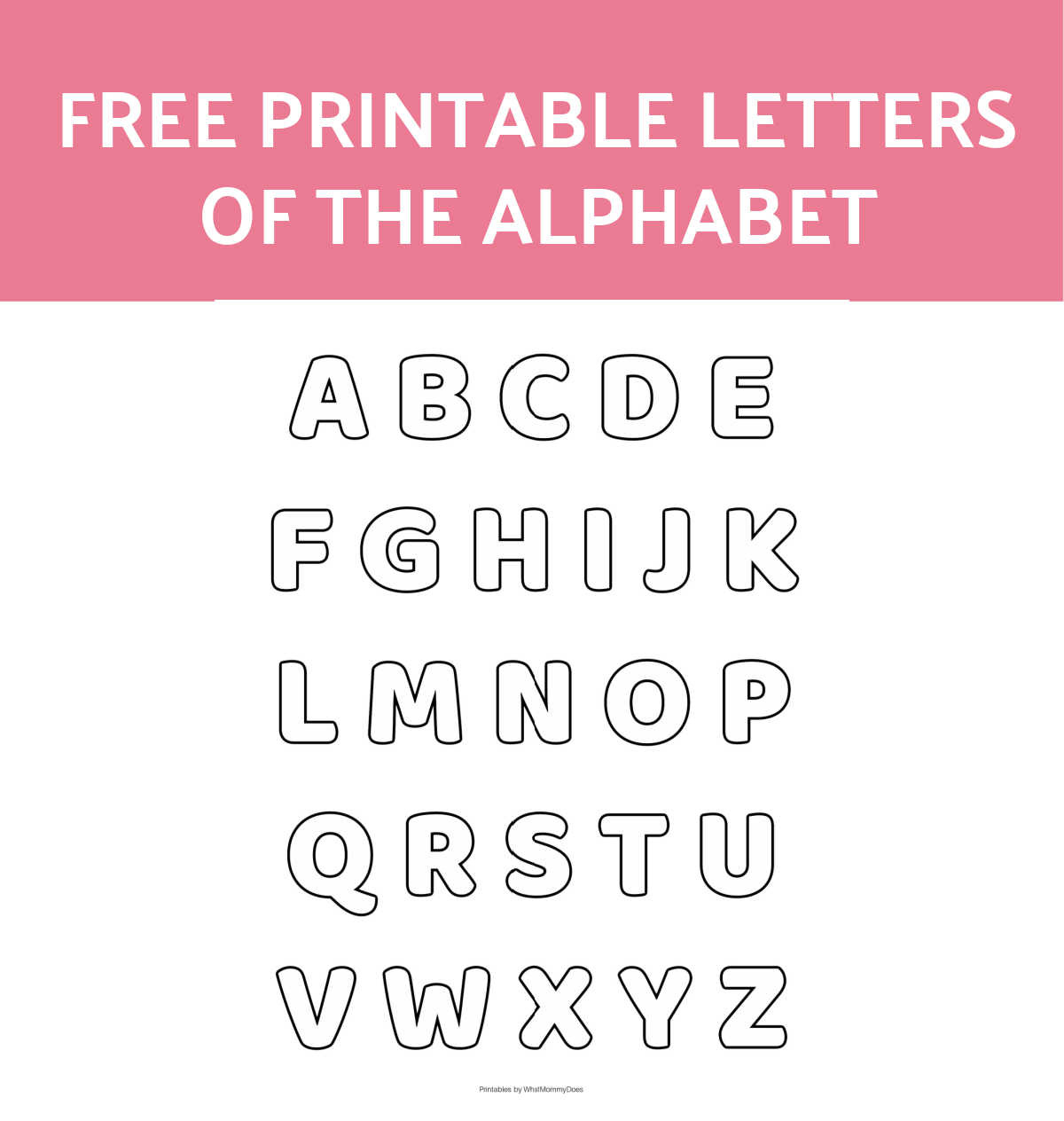 Alphabet Stencil Printable - Printable Party Favors with Online Letter Stencils Free Printable