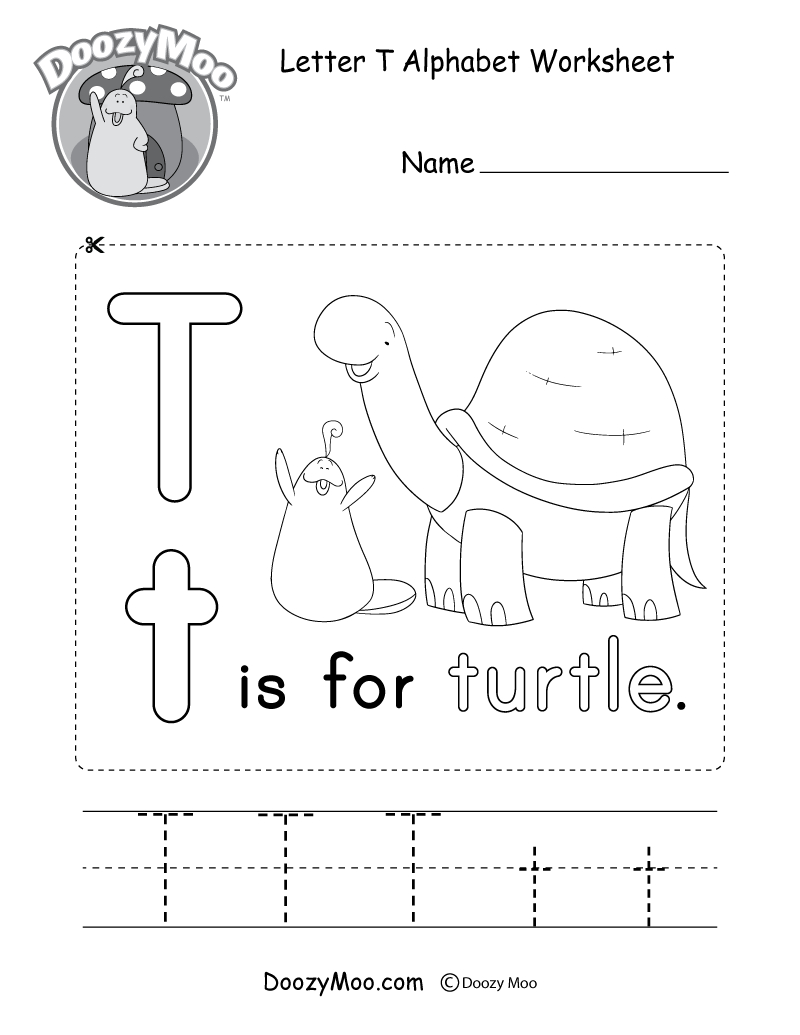 Alphabet Worksheets (Free Printables) - Doozy Moo with regard to Free Printable Alphabet Worksheets