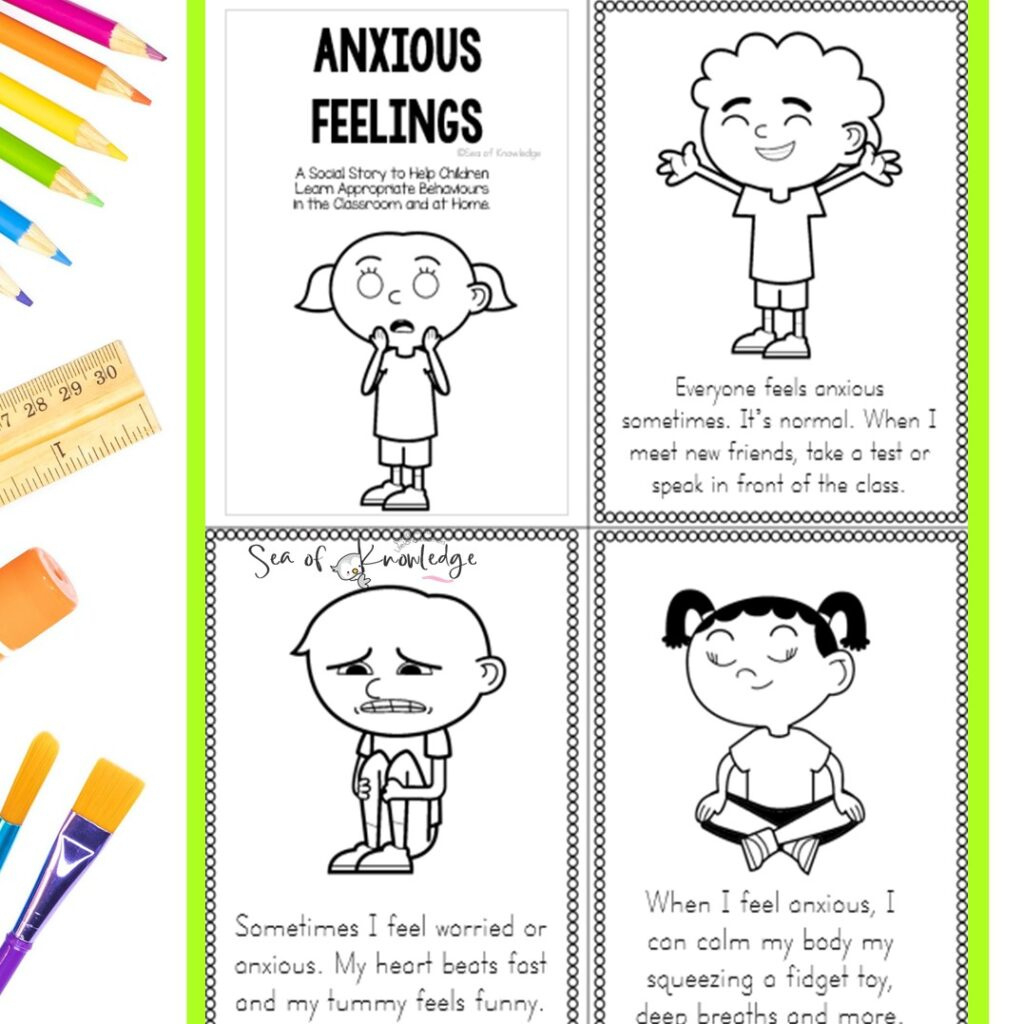 Anxiety Social Skills Story: A Fun Way To Help Kids Tame Their Worries regarding Free Printable Social Skills Stories For Children