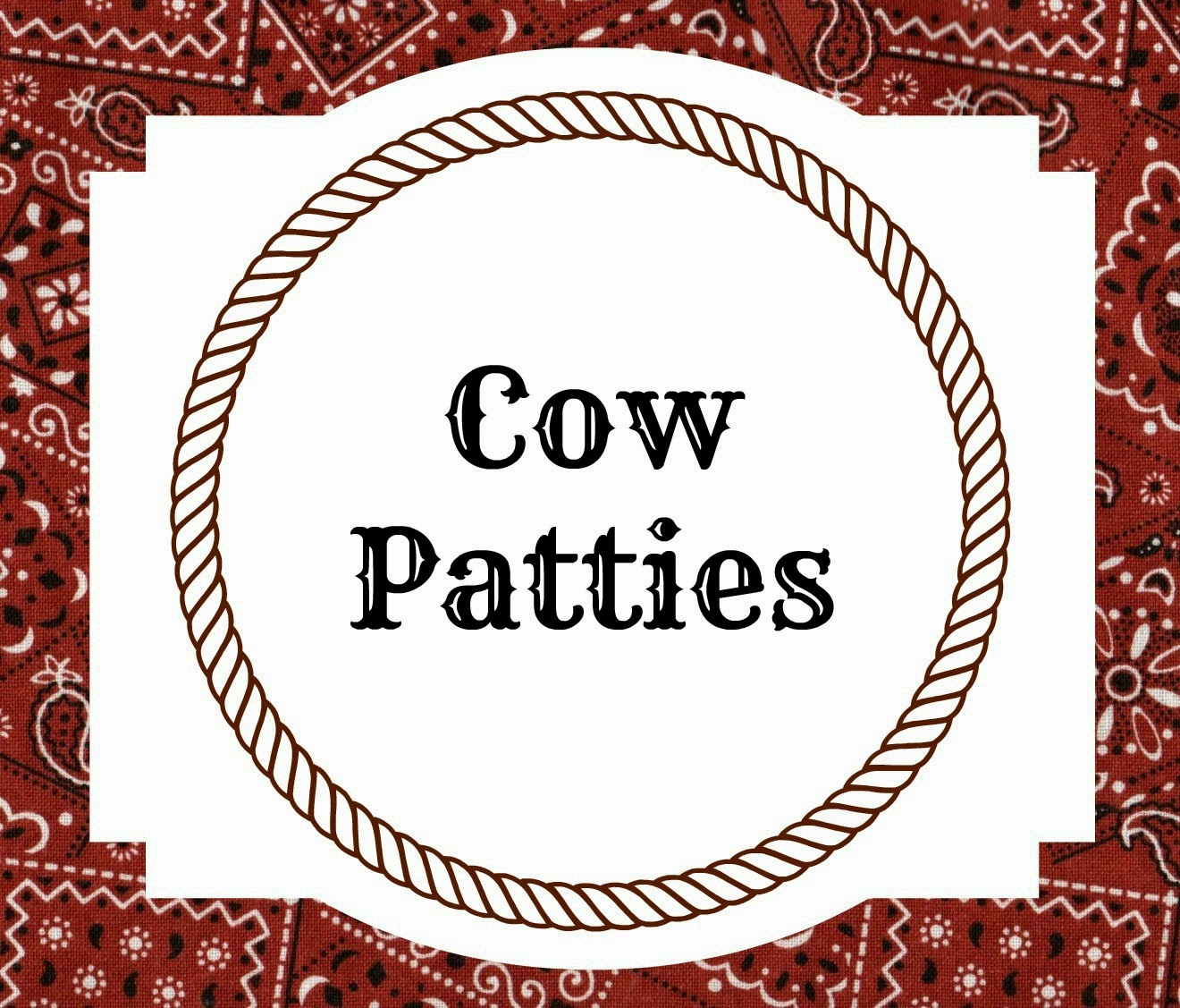 Apples To Applique: Western Party: Food Labels {Free Printables} in Free Printable Western Labels