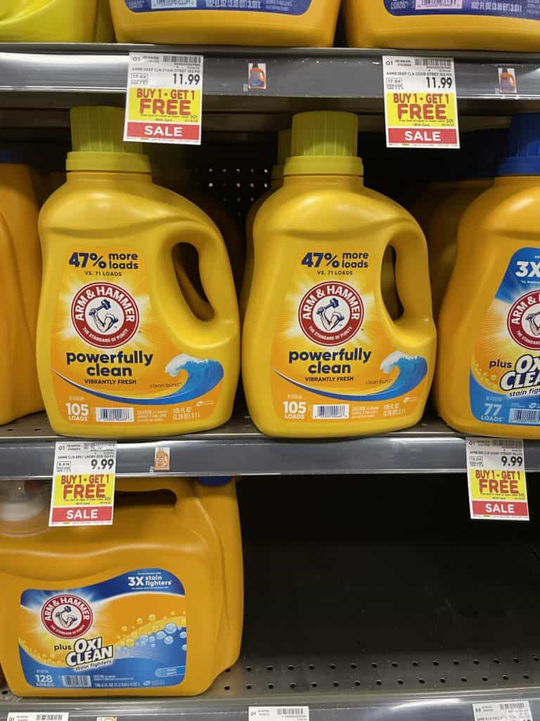 Arm And Hammer Laundry Is B1G1 Free! - Kroger Krazy in Free Printable Coupons For Arm And Hammer Laundry Detergent