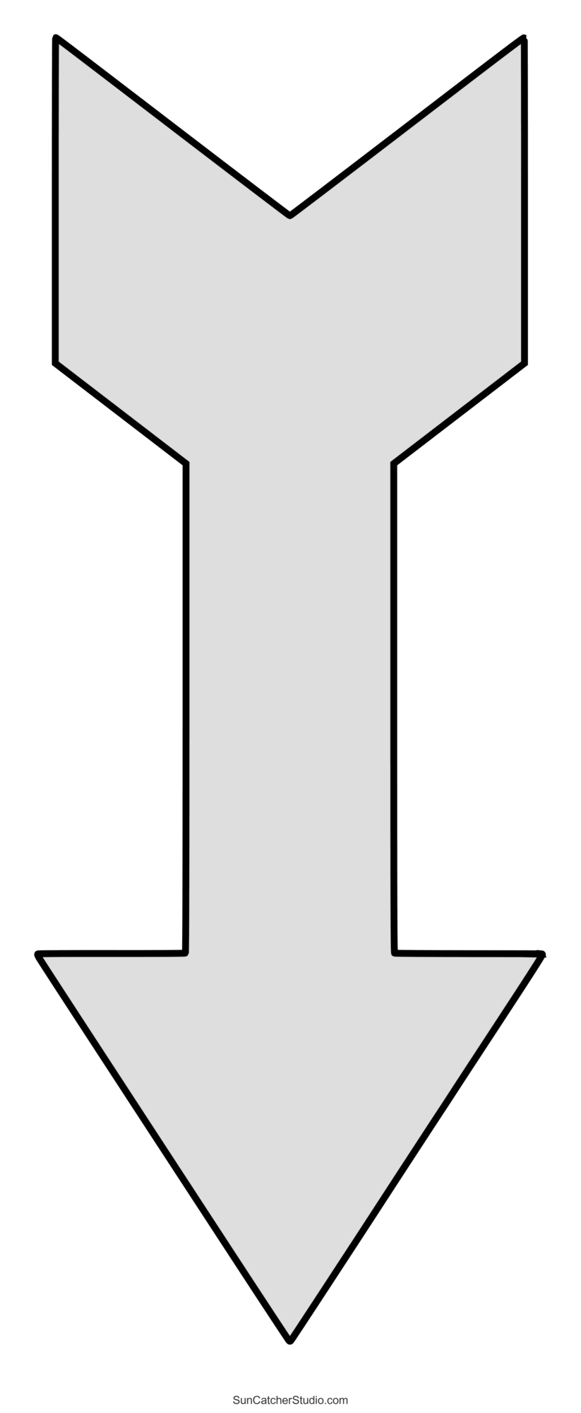 Arrow Icons, Patterns, Stencils, Clipart (Left, Right, Up, Down pertaining to Free Printable Arrow Stencils