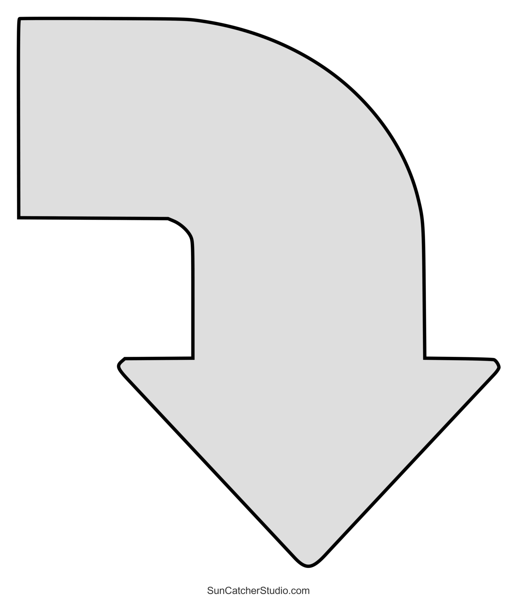 Arrow Icons, Patterns, Stencils, Clipart (Left, Right, Up, Down regarding Free Printable Arrow Stencils