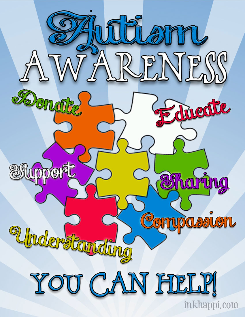 Autism Awareness Printables - Printable Party Favors throughout Free Printable Autism Awareness Posters