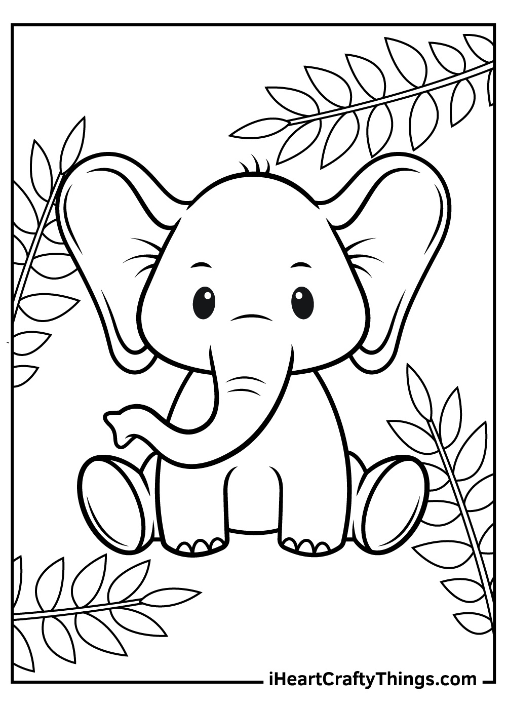 Baby Animals Coloring Pages (100% Free Printables) throughout Free Coloring Printables