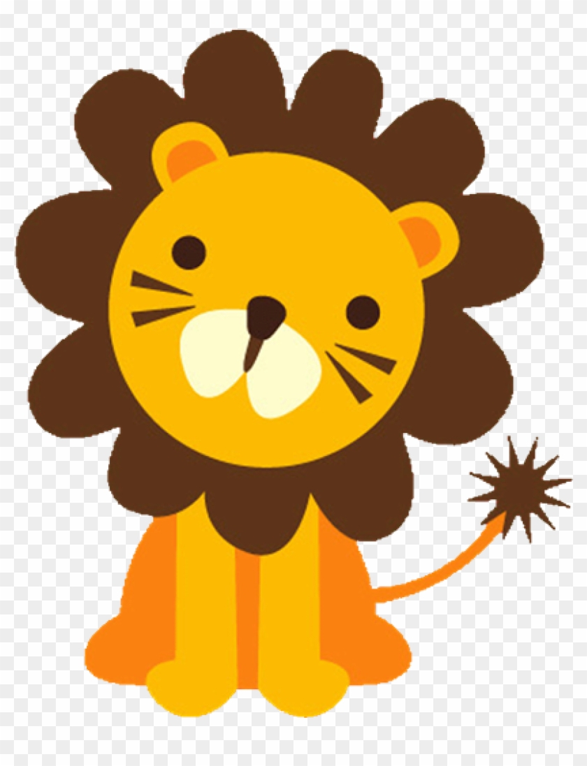 Baby Lion Clipart Baface 71 With Clipart Ba Shower - Safari within Free Printable Baby Jungle Animal Clipart