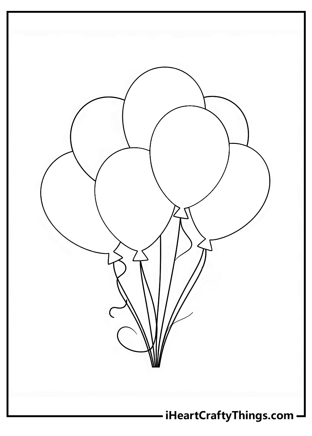 Balloons Coloring Pages (100% Free Printables) - Worksheets Library in Free Printable Pictures Of Balloons