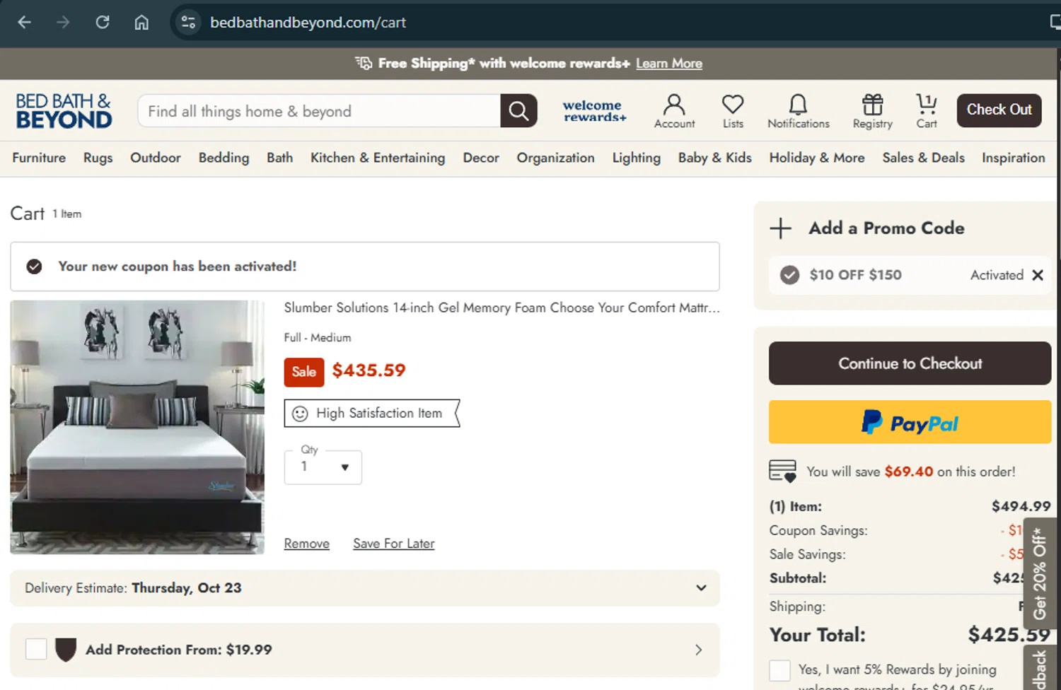 Bed Bath & Beyond Promo Codes - $50 Off Oct 2025 with Free Printable Bed Bath And Beyond 20 Off Coupon