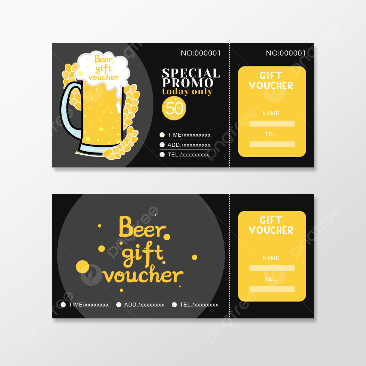 Beer Discount Coupon Template Download On Pngtree in Free Printable Beer Coupons