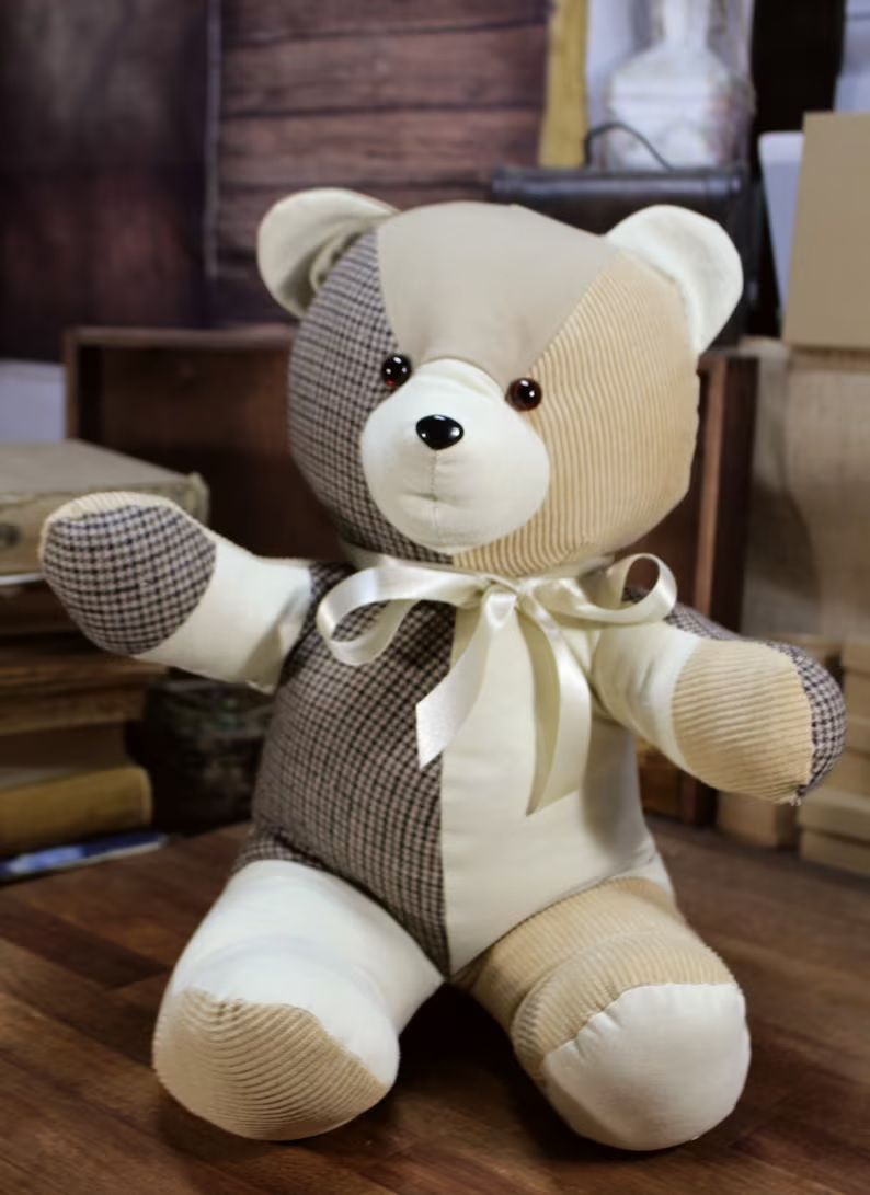 Beginner Memory Bear Sewing Pattern Free Printable - Printable with Free Printable Patchwork Teddy Bear Pattern