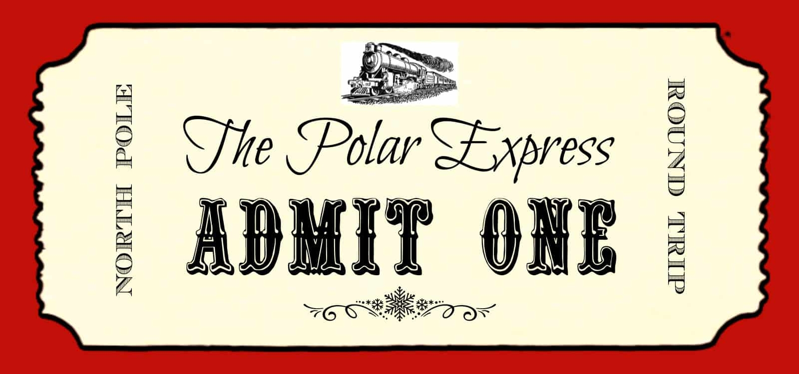 Best Free Polar Express Party Printables - Zena&amp;#039;S Suitcase within Polar Express Free Printables