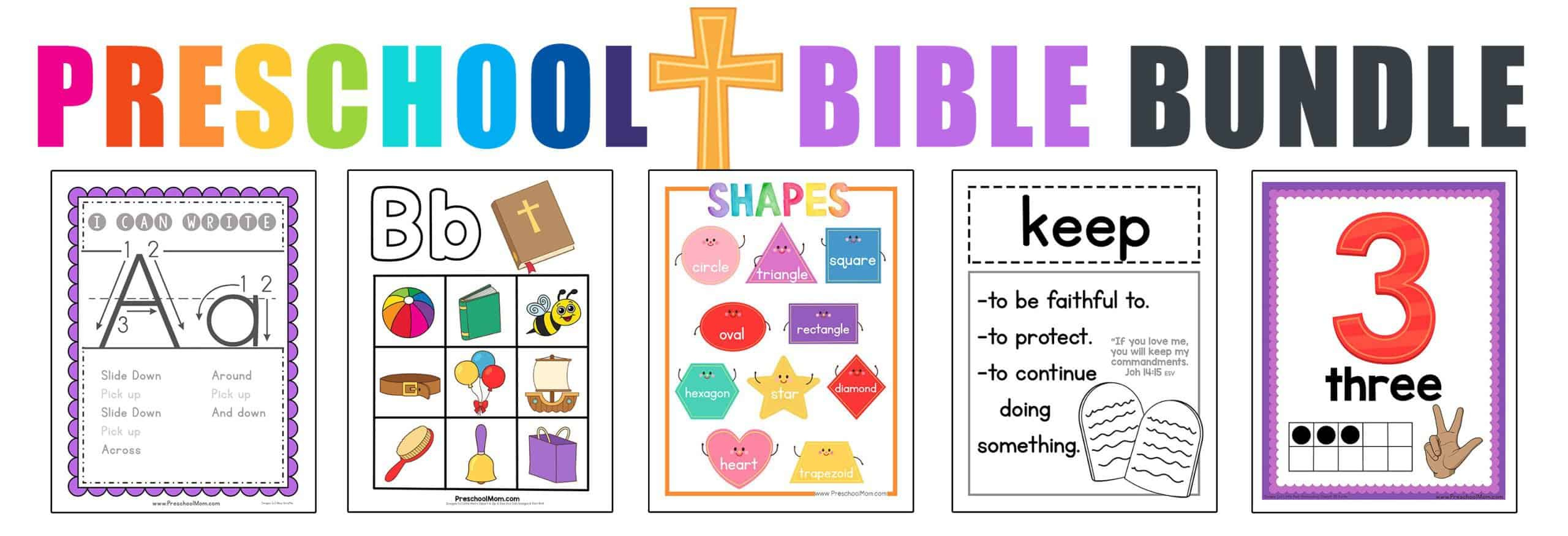 Bible Worksheets - Christian Preschool Printables for Free Printable Children's Bible Lessons Worksheets
