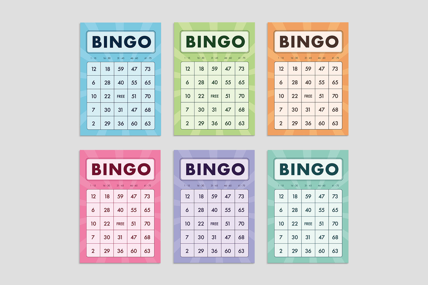 Bingo Cards Template - Brandpacks throughout Free Printable Bingo Cards For Large Groups