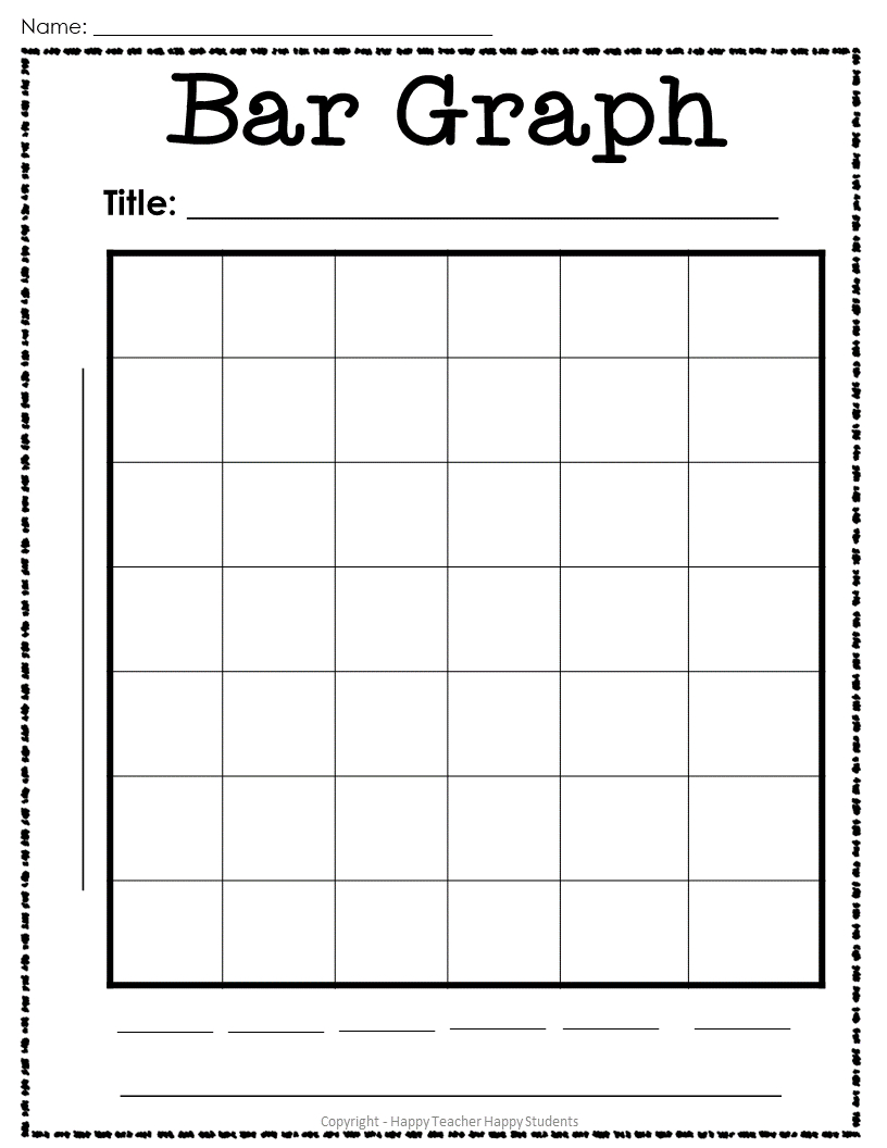 Blank Graph Templates- Bar Graph, Pie Chart, Pictograph, Line within Free Printable Blank Bar Graph Worksheets