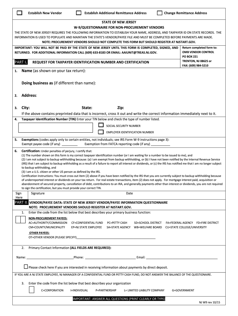 Blank W 9 Form: Fill Out & Sign Online | Dochub intended for Free Printable W 9