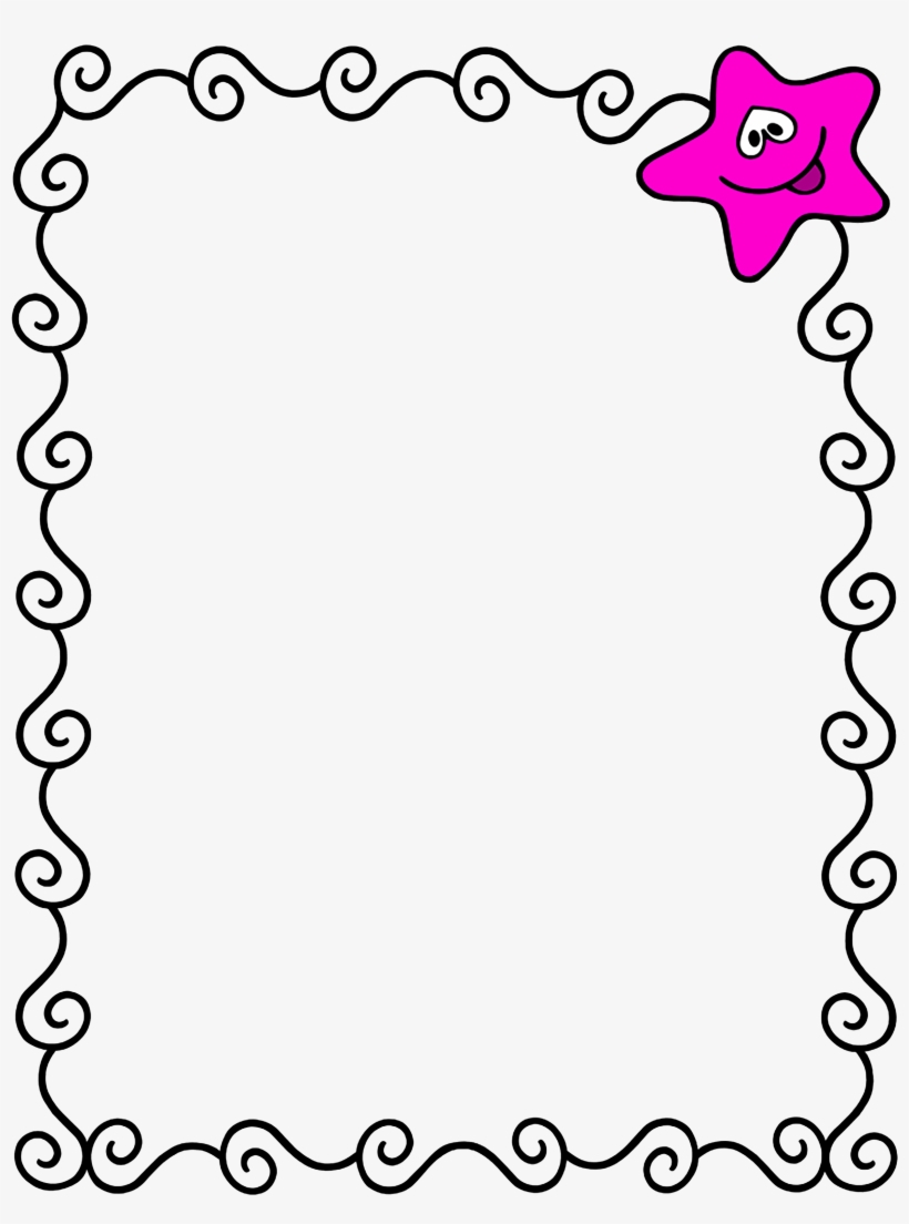 Border Design For Scrapbook Transparent Png - 2550X3300 - Free with regard to Free Printable Borders For Scrapbooking