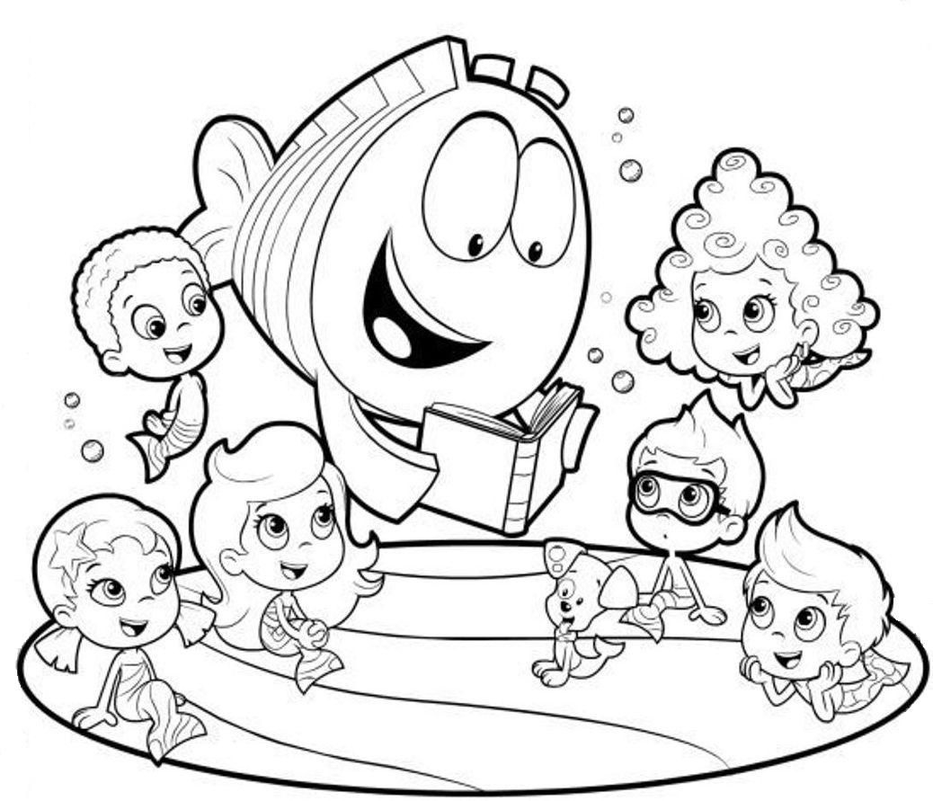 Bubble Guppies Coloring Pages - 25 Free Printable Sheets for Bubble Guppies Free Printables