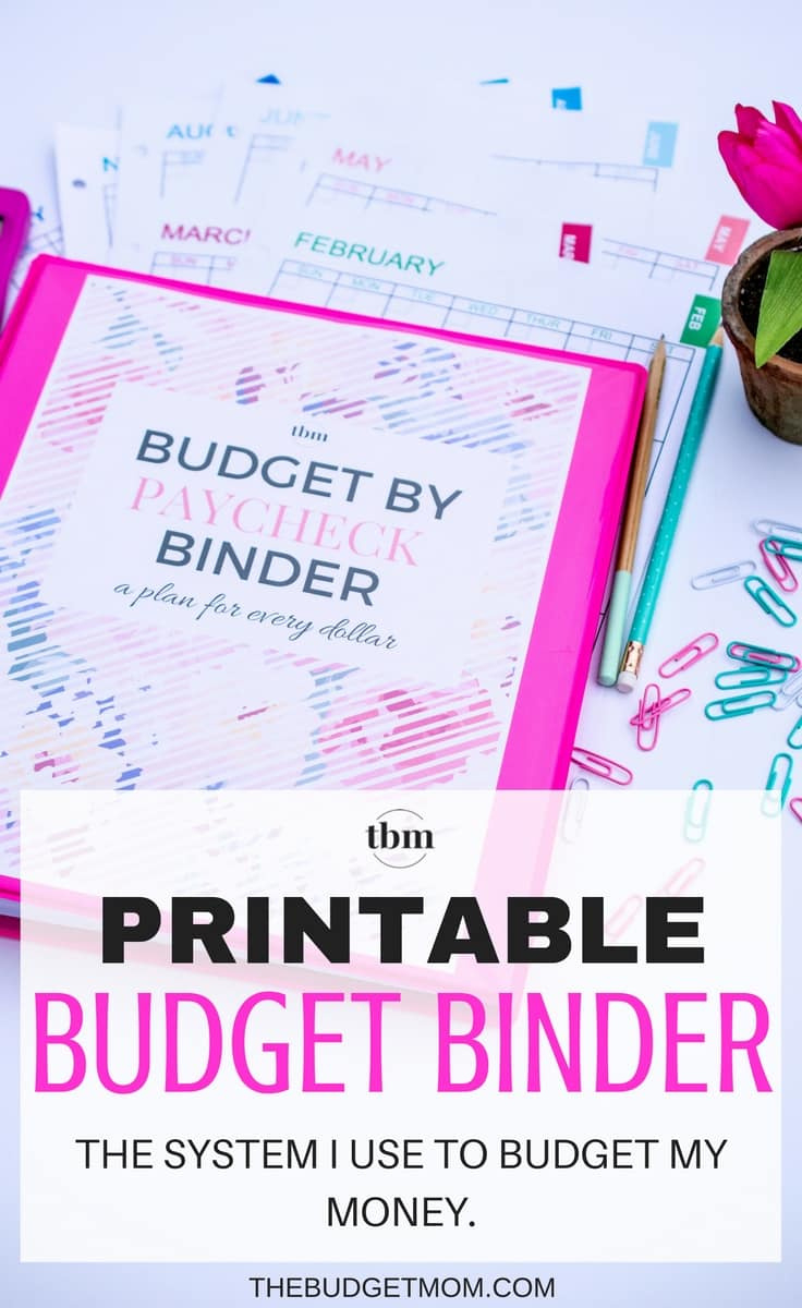 Budget Binder: A Plan For Every Dollar | The Budget Mom with Budget Binder Printables 2017 Free