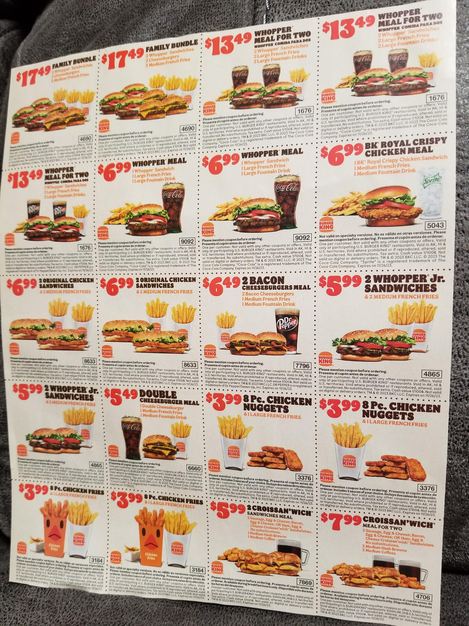 Burger King Coupons, Post If Used Please : R/Freefood throughout Burger King Free Coupons Printable
