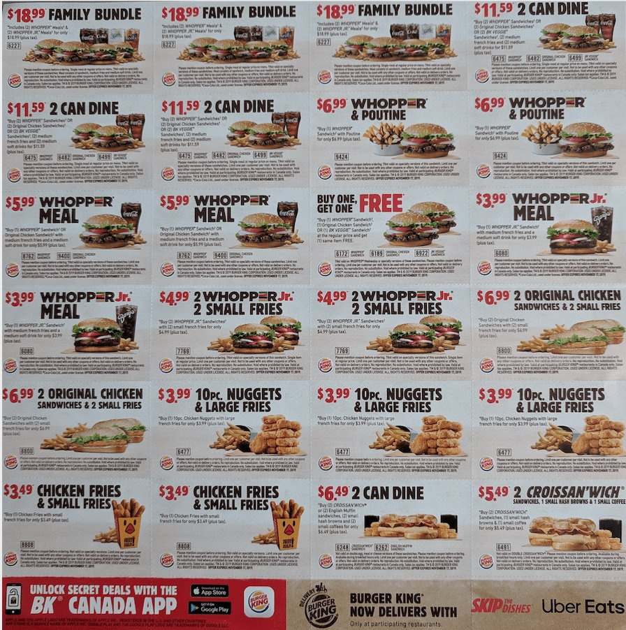 Burger King Printable Coupons - Expires 07/30/2023 : R with Burger King Free Coupons Printable
