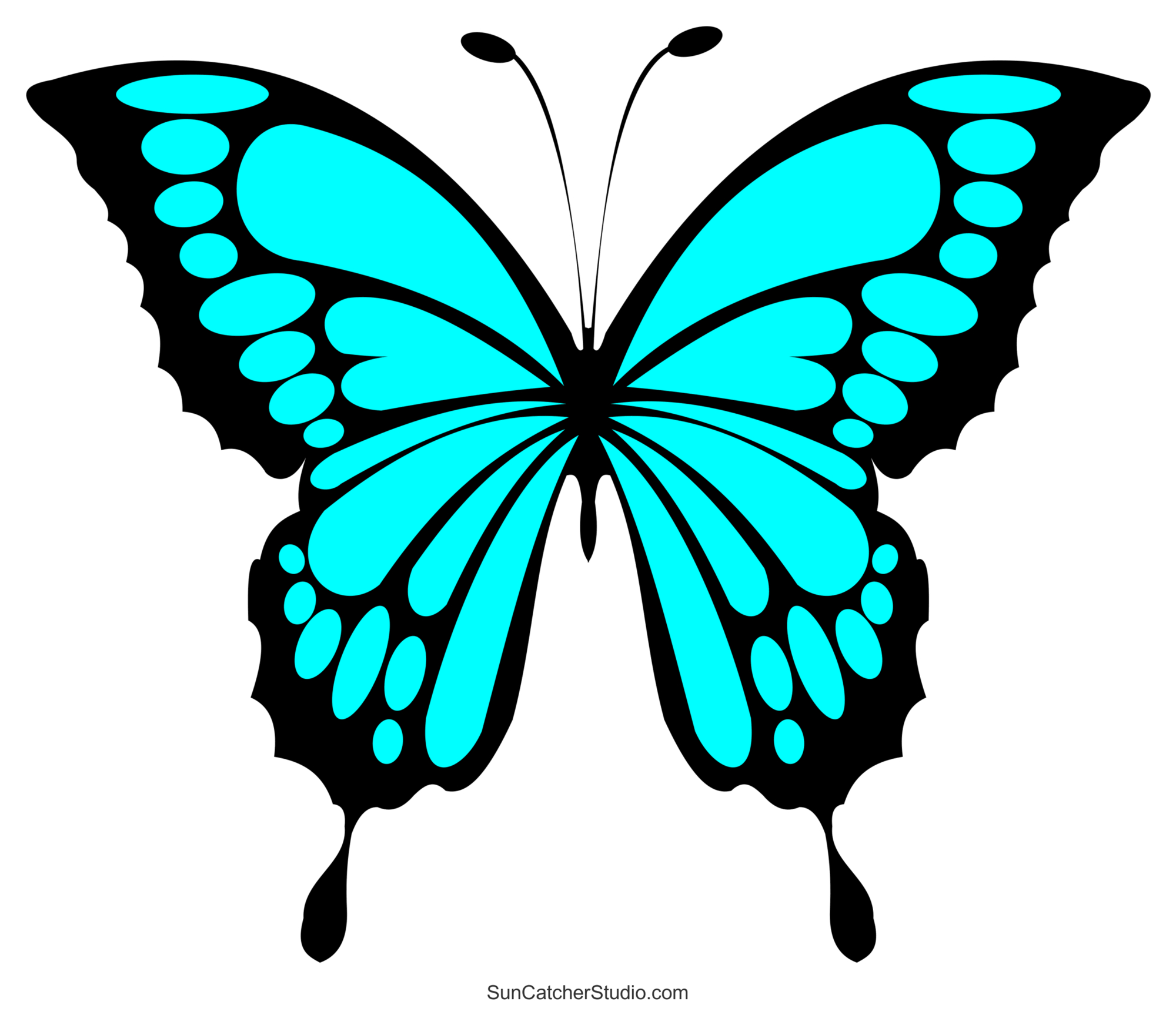 Butterfly Svg Files (Printable Templates, Patterns, &amp;amp; Clipart pertaining to Free Printable Butterfly Clipart