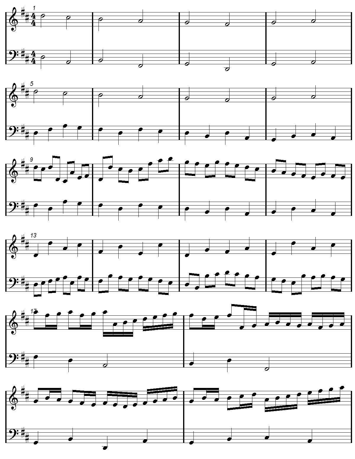 Canon In D Major Easy Piano Sheet Music | Easy Music in Canon In D Piano Sheet Music Free Printable