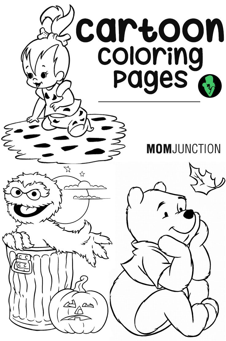 Cartoon Coloring Pages : 30 Free Printable Sheets For Kids in Free Printable Coloring Books For Toddlers