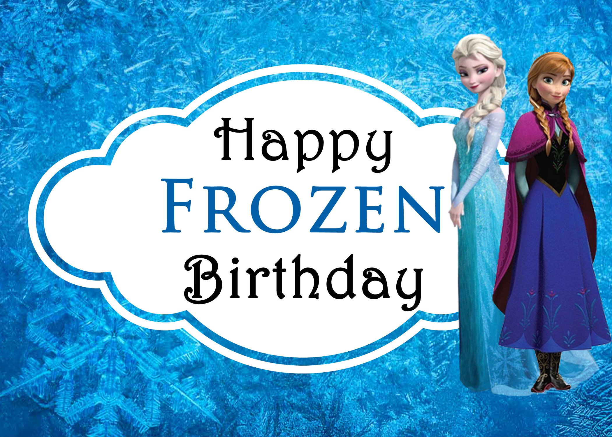 Celebrating Sisters With Disney&amp;#039;S Frozen + Free Printable Birthday inside Free Printable Frozen Birthday Cards
