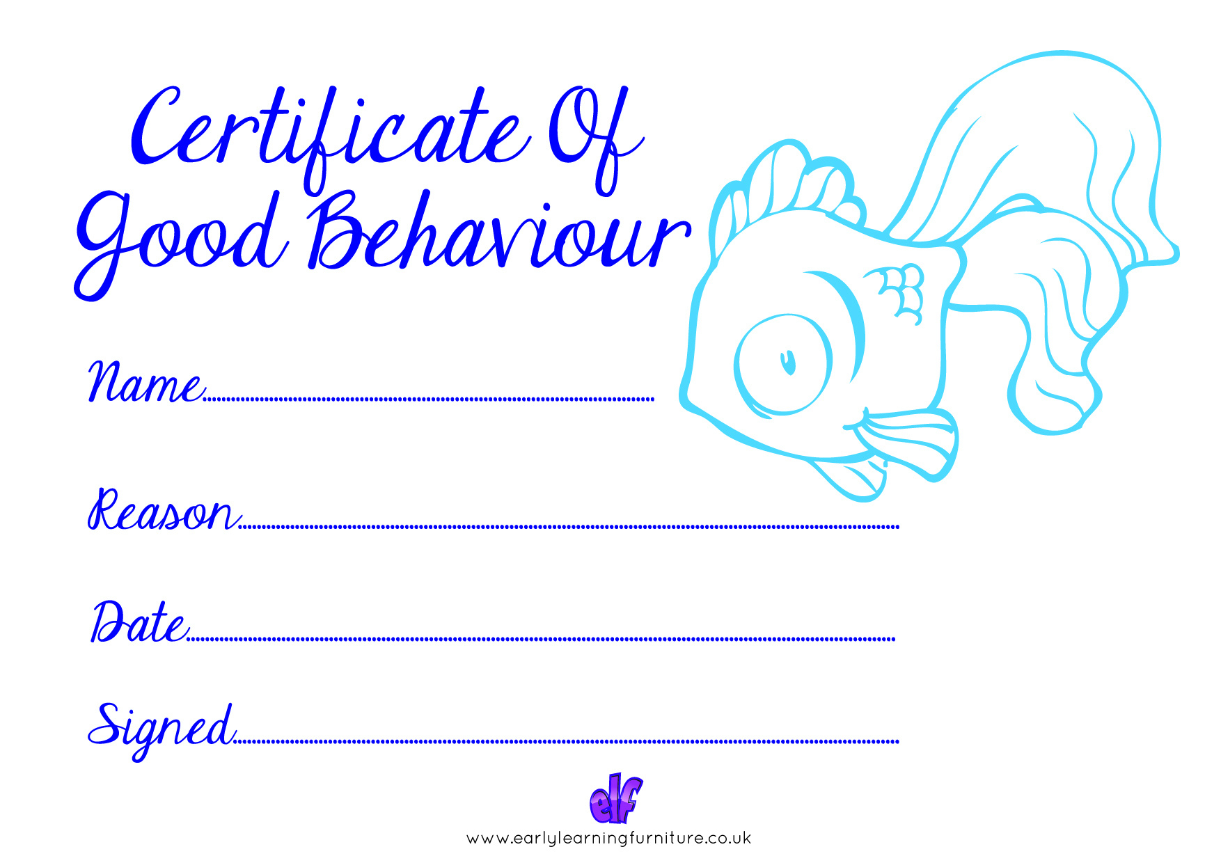 Certificates And Awards - Free Printable Teaching Resources inside Good Behaviour Certificates Free Printable